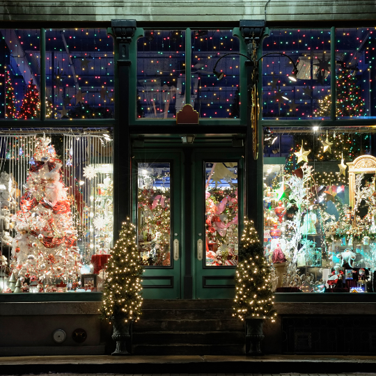 Marchandisage: Dynamisez votre vitrine de Noël